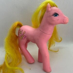 1988 My Little Pony G1 Goldilocks Sweetheart Sister Vtg Pink Hasbro